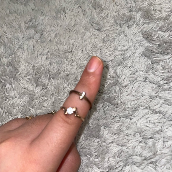 Rhinestone ring set 6 piece ring jewelry - Picture 11 of 14